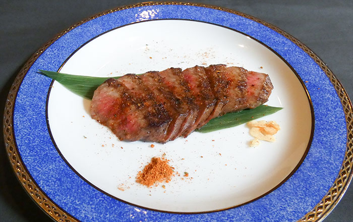 びらとり和牛のとまスパステーキ 画像