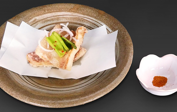 さめがれいの白扇揚げ（苫小牧クラフトスパイス使用） 画像